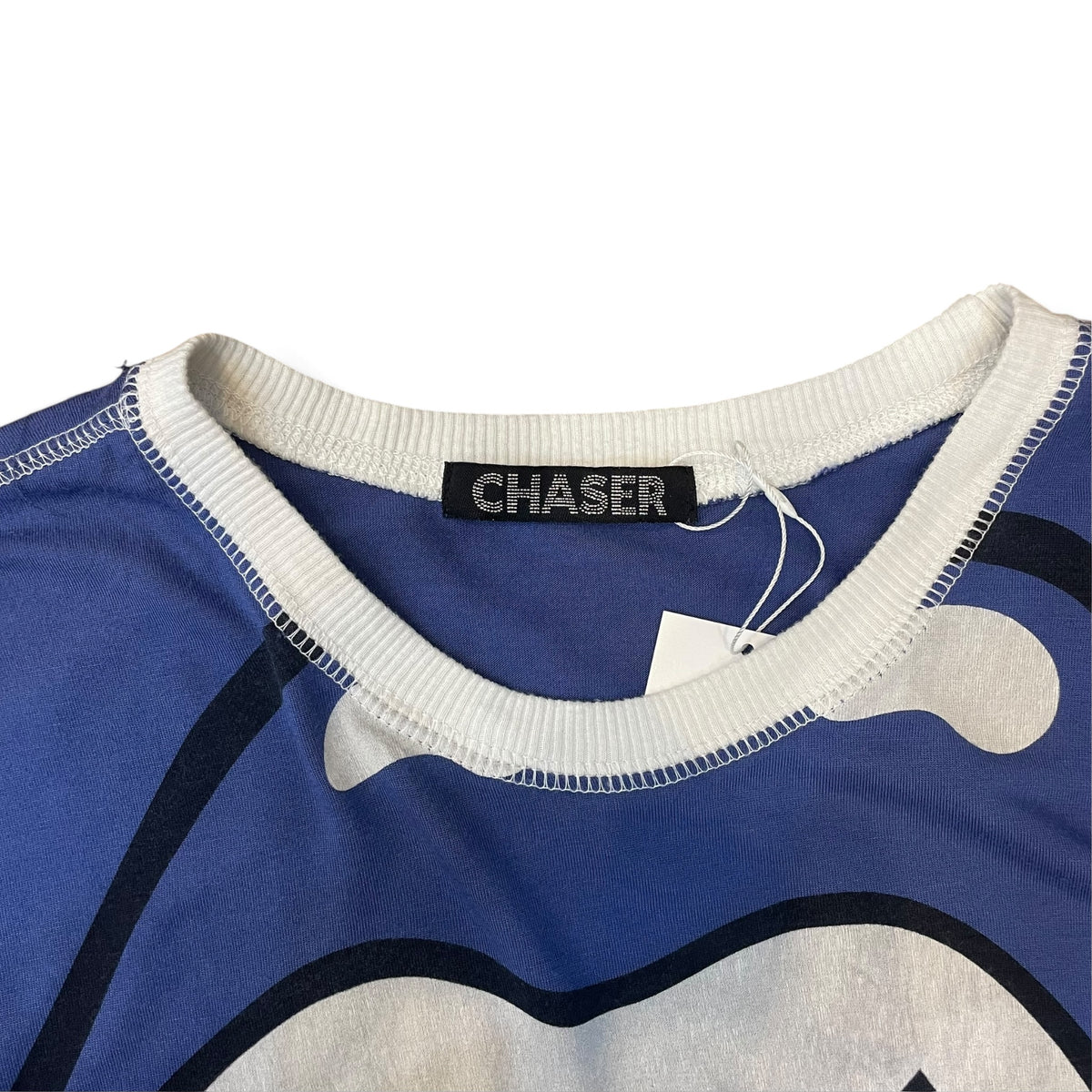 CHASER Rolling Stones Logo Ringer T-shirts