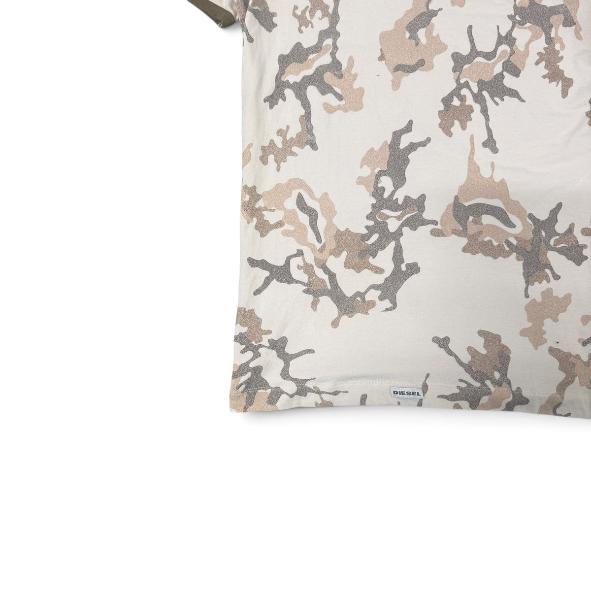 Diesel Desert Camouflage Ringer T-Shirt