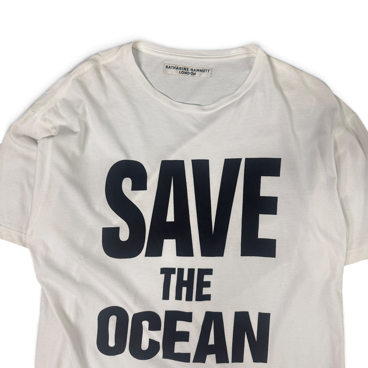 Katharine Hamnett London “Save The Ocean” Graphic T-Shirt