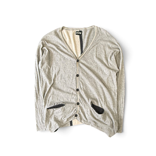 PPFM Union Jack Panel Design Layered Cardigan