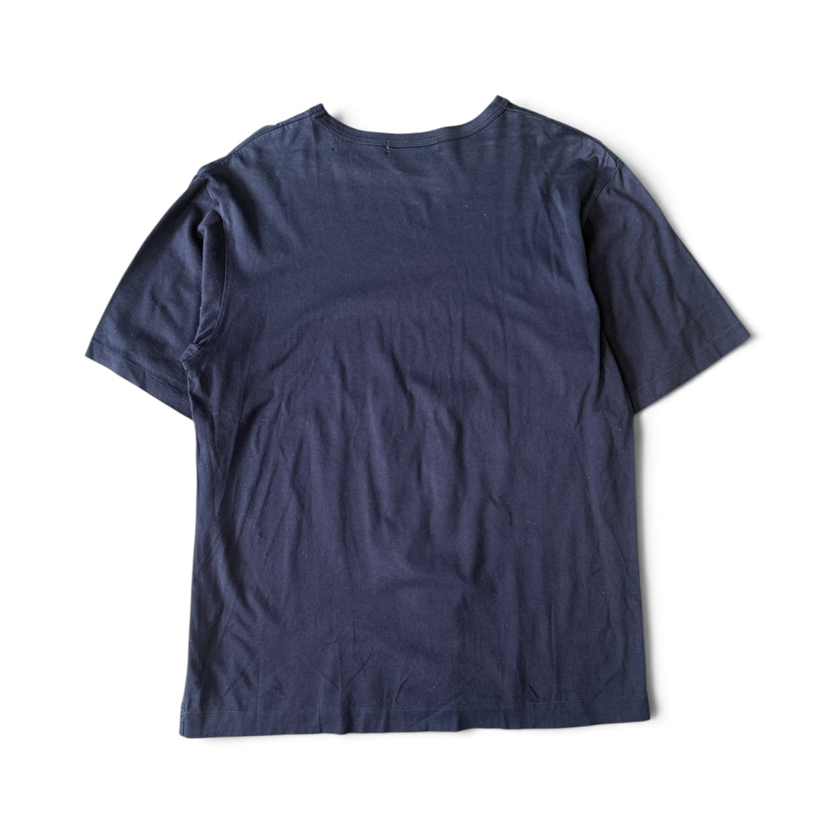 Courrèges Homme Paris Minimal Logo Embroidered Short Sleeve T-Shirt