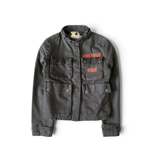 90s W&LT / Walter Van Beirendonck
“LOVE FORCE” Utility Military Jacket