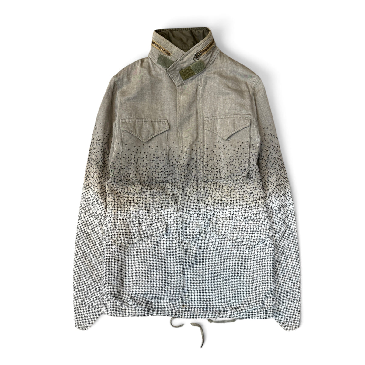 MIHARA YASUHIRO Distressed Gradient Technical Jacket