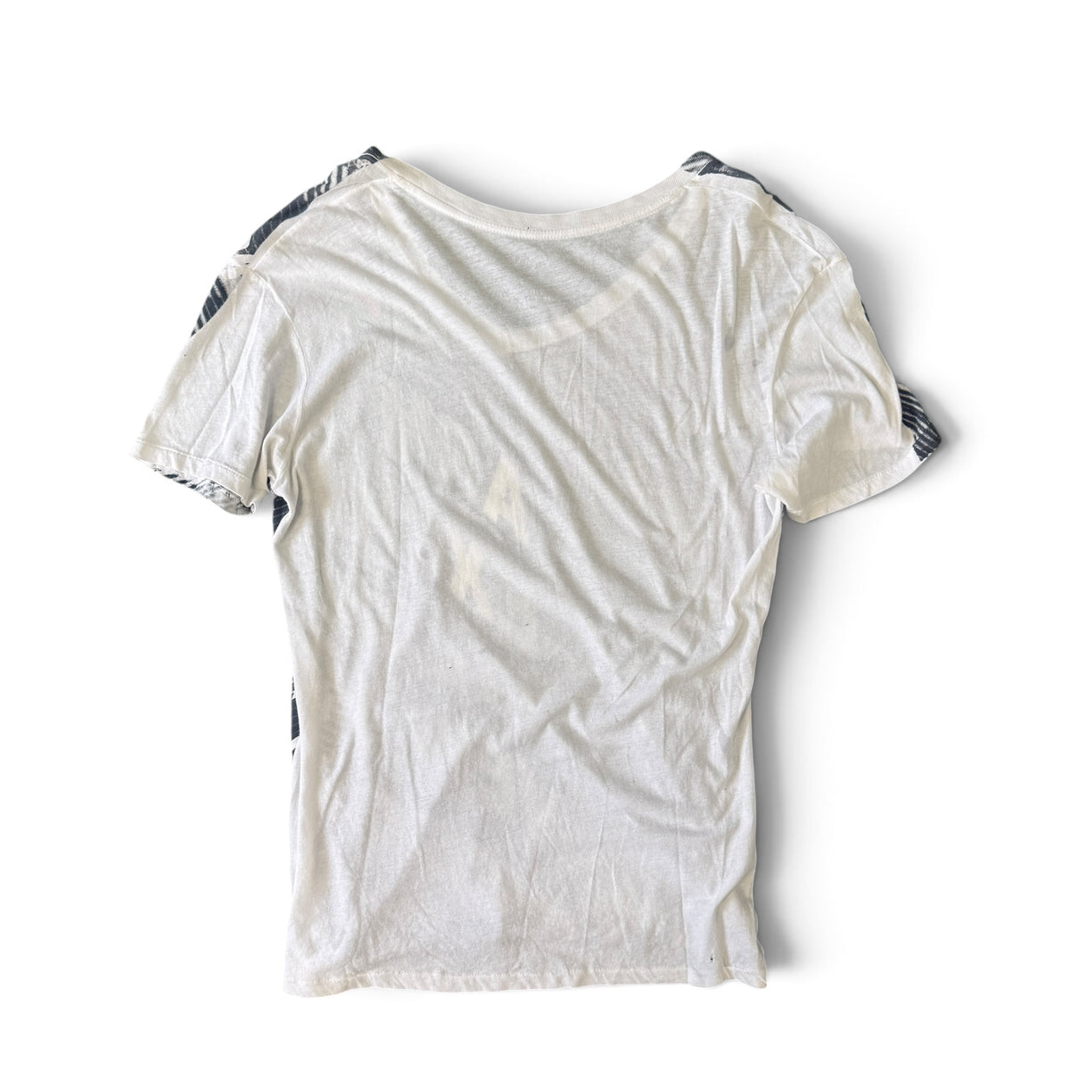 Armani Exchange All Over City Logo Graphic V-Neck T-Shirt