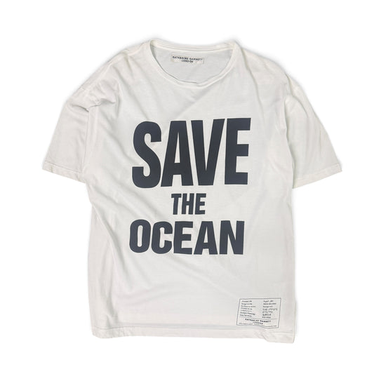 Katharine Hamnett London “Save The Ocean” Graphic T-Shirt